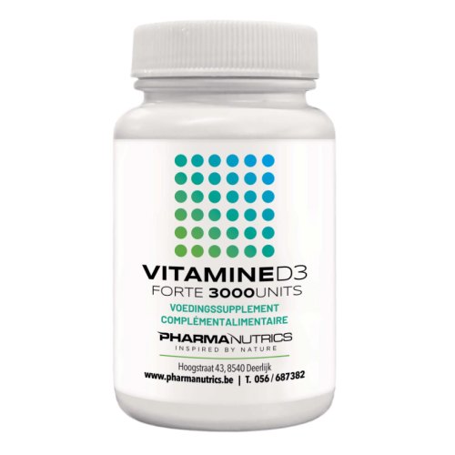 PharmaNutrics Vitamine D3 Forte 3000 IE 120 Kapseln