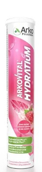Arkopharma Arkovital Hydratium Framboos 24 effervescent tablets