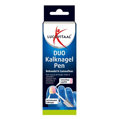 Lucovitaal Kalknagel Pen DUO Behandel & Camoufleer 2 x 4 ml