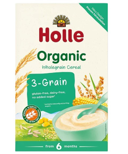 250 gram Holle Graanpap 3 Granen Biologisch