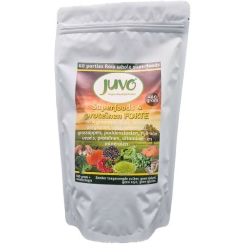Juvo Raw Superfoods & Proteïnen Forte Vegan 480 Gramm