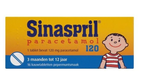 16 kauwtabletten Bayer Sinaspril 120mg