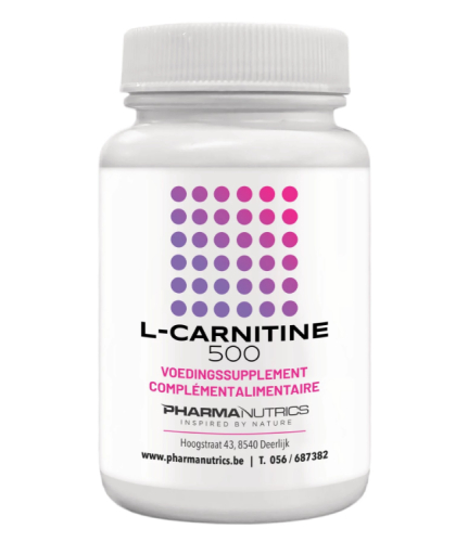 120 tabletten PharmaNutrics L-Carnitine 500