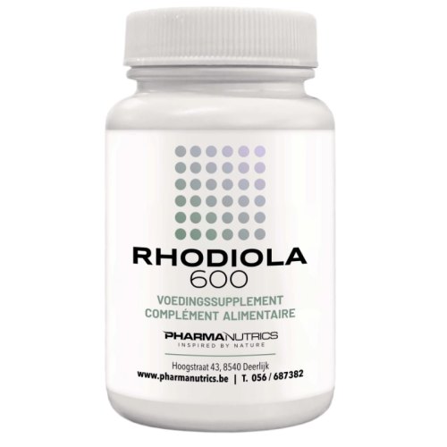 60 V-caps PharmaNutrics Rhodiola 600