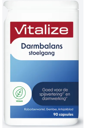 90 capsules Vitalize Darmbalans Stoelgang