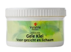 Volatile Gele Klei Voor Gezicht En Lichaam 150 Gramm