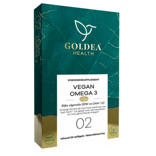 30 softgels Goldea Health Vegan Omega 3 02.