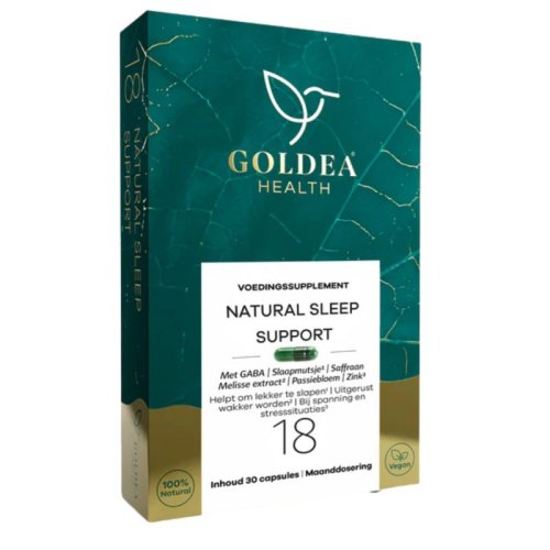 Goldea Health Natural Sleep Support 18. 30 Kapseln