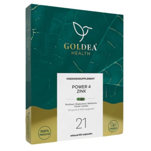 Goldea Health Power 4 Zink 21. 60 Kapseln
