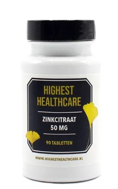 Highest Healthcare Zink 50 mg 90 tablets