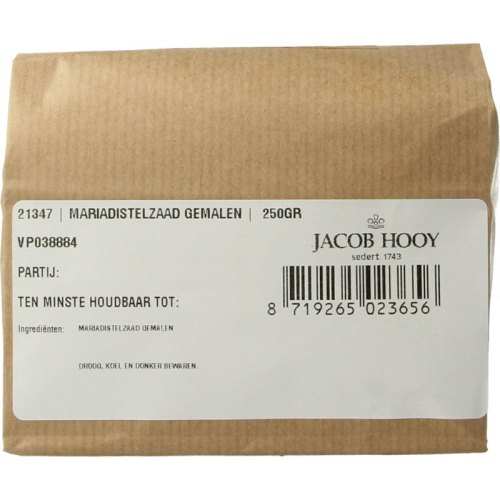 Jacob Hooy Mariadistelzaad Gemalen 250 Gramm