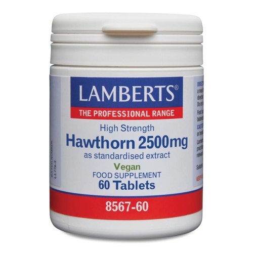 Lamberts Hawthorn 2500 mg 60 tablets