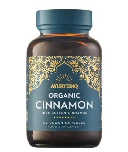 Ayurvediq Organic Ceylon Cinnamon 60 Kapseln