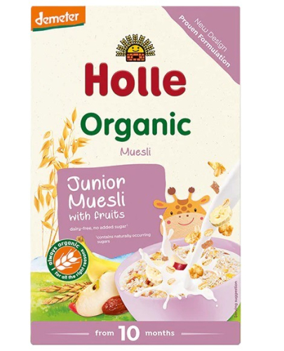 Holle Junior Muesli Met Fruit Bio 250 Gramm