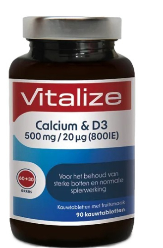Vitalize Calcium & D3 90 Tabletten