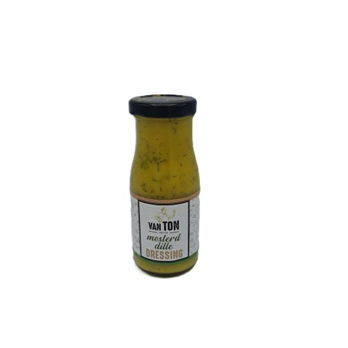Van Ton Mosterd Dille Dressing Biologisch 150 Ml