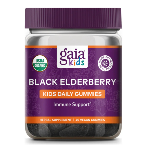 40 gummies Gaia Herbs Black Elderberry Kids