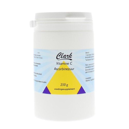 Clark Vitamine C Ascorbinezuur 250 Gramm