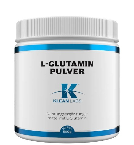 500 gram Klean Labs L-Glutamine Poeder