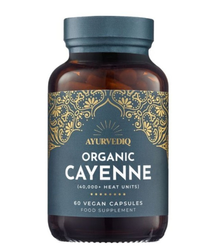 60 Kapseln Ayurvediq Organic Cayenne 