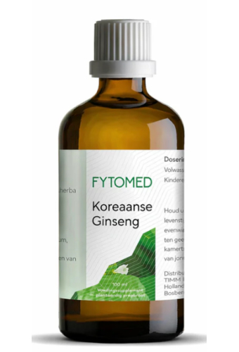 100 ml Fytomed Koreaanse Ginseng Biologisch