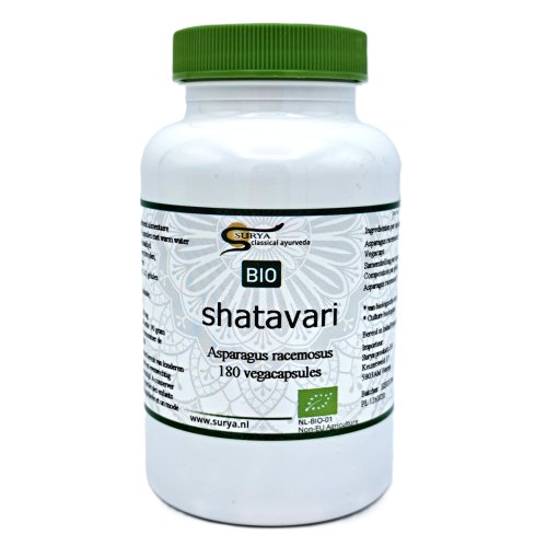 Surya Shatavari Biologisch 180 Kapseln