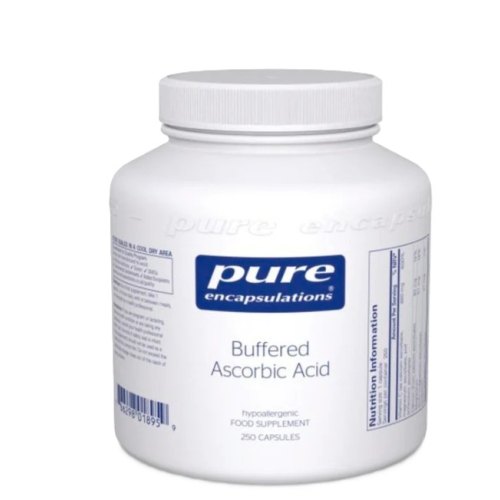 Pure Encapsulations Buffered Ascorbic Acid 250 Kapseln