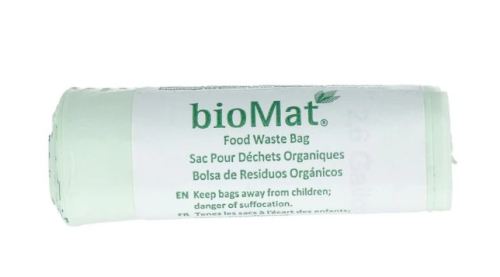 25 pieces BioMat Composteerbare Afvalzakken 10 Liter
