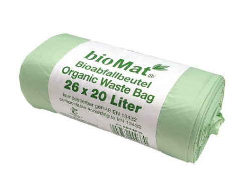 BioMat Composteerbare Afvalzakken 20 Liter 26 Stücke