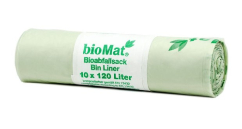 BioMat Composteerbare Containerzakken 120 Liter 10 Stücke