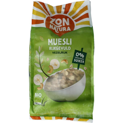 475 gram Zonnatura Muesli Rijkgevuld Biologisch