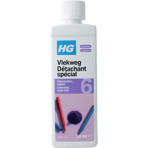 HG Vlekweg 6 Ballpoint en Hardnekkige Kleurstoffen 50 ml