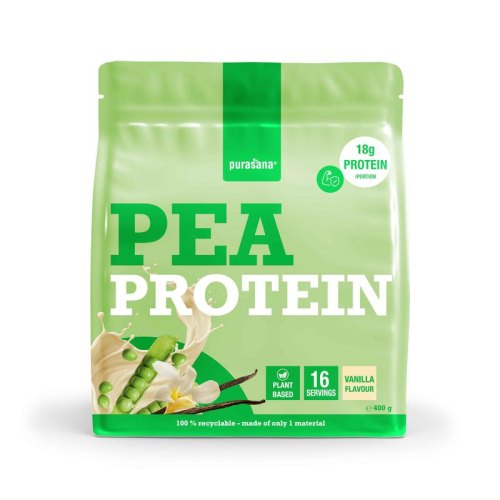 Purasana Pea Protein Vanilla 400 Gramm