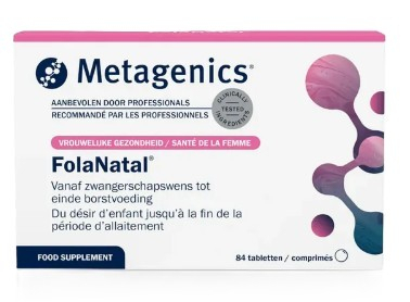 84 tabletten Metagenics FolaNatal