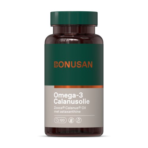 120 Softgels Bonusan Omega-3 Calanus Olie