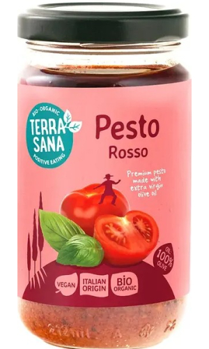 180 gram Terrasana Pesto Rosso Biologisch