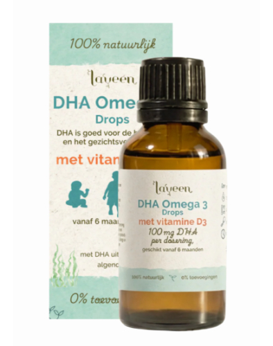 Laveen DHA Omega Drops met Vitamine D3 30 Ml