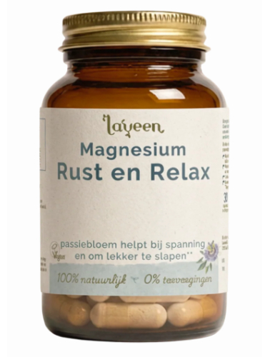 Laveen Magnesium Rust en Relax  30 vegacaps