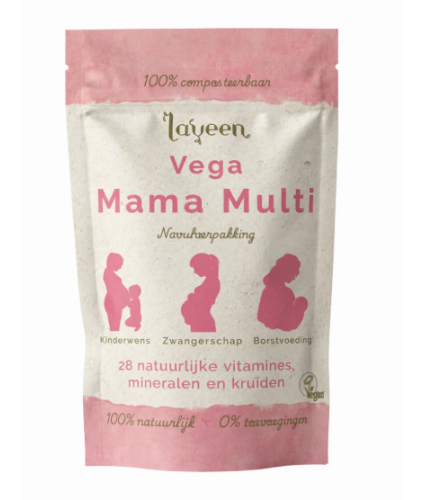 Laveen Mama Multi Vegan Navulverpakking 30 vegacaps