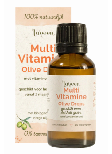 Laveen Olive Drops Multivitamine Vegan 30 ml