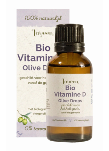 Laveen Olive Drops Vitamine D Vegan 30 ml
