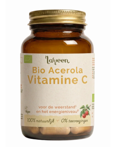 Laveen Vitamine C Acerola Vegan Biologisch 60 vegacaps