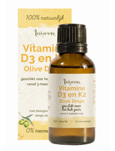 Laveen Olive Drops Vitamine D3 en K2  30 ml