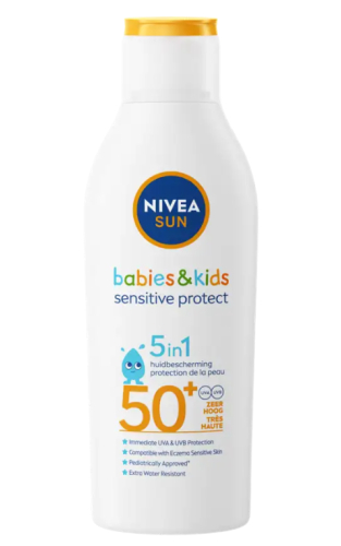 Nivea Sun Babies & Kids Sensitive Protect SPF50+ 200 Ml
