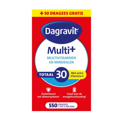 Dagravit Muti+ Totaal 30 500 Dragees