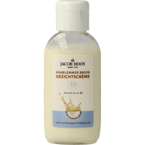 Jacob Hooy Haarlemmer Bruin SPF30 Gezichtscreme 50 Ml