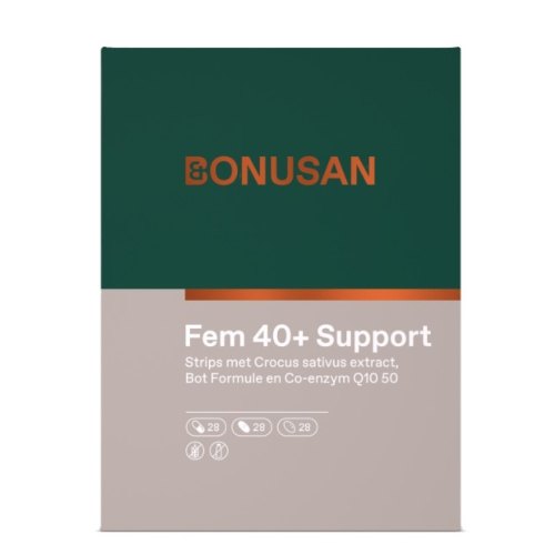 Bonusan Fem 40+ Support 28 tablets + 28 liquid capsules + 28 softgels