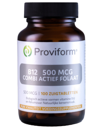 Proviform Vitamine B12 500 mcg Combi Actief Folaat 100 lozenges