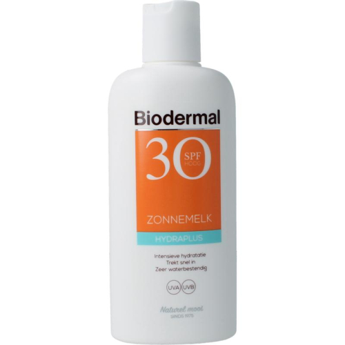 200 ml Biodermal Zonnemelk Hydraplus SPF 30