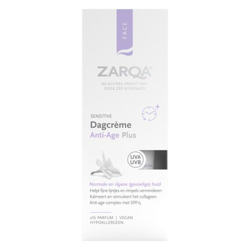 Zarqa Dagcrème Anti Age Plus SPF 15 50 Ml